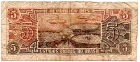 C111 - 5 Cruzeiros - Série 050 - Índio - Data: 1961 - R - Foto 2