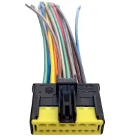 Chicote Ar Condicionado Renault Logan Fêmea Conector 15 Vias Comando do Ar - Foto 6