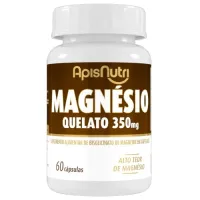 Suplemento Mineral Magnésio Quelato 350mg 60 Cáps