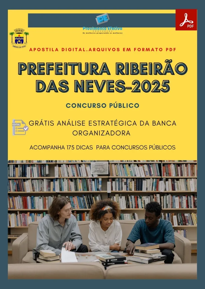 Apostila Pref Ribeirão da Neves Técnico Enfermagem 2025