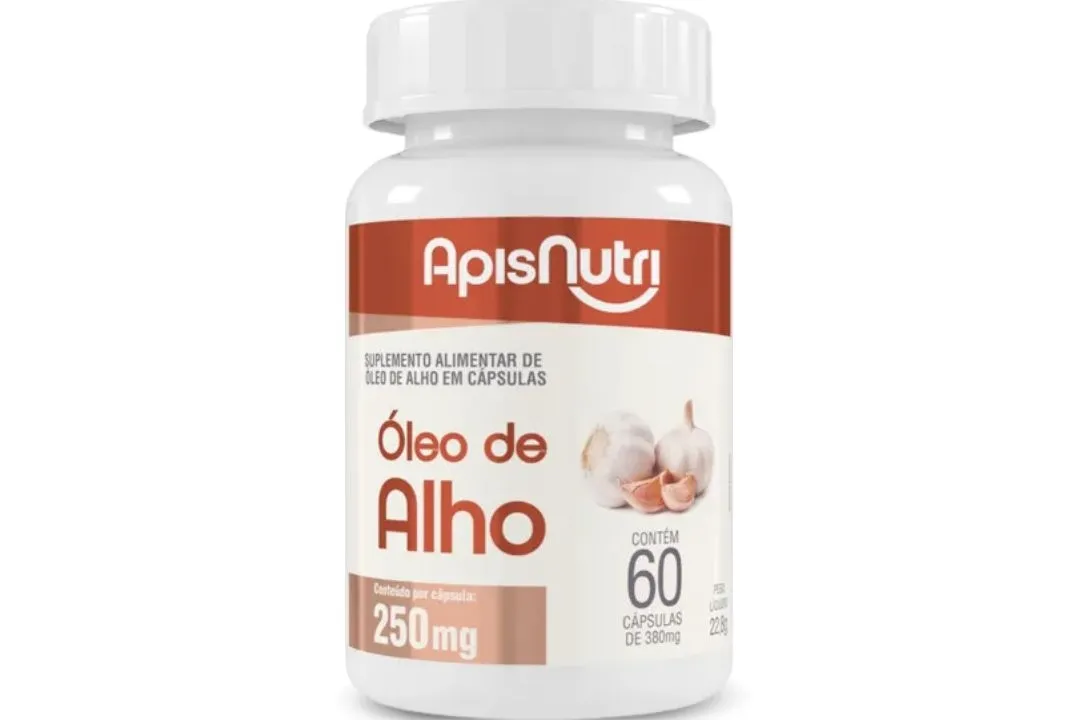 Óleo De Alho 60 Cáps 250Mg Imagem