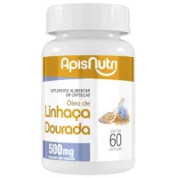 Óleo De Linhaça 500mg 60 Cáps