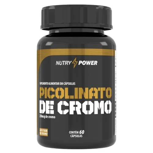Picolinato De Cromo 280mg 120 Cáps Nutry Power Imagem