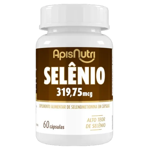 Suplemento Mineral de Selênio 280mg 60 Cáps