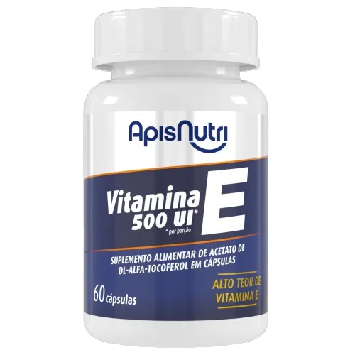 Suplemento de Vitamina E 280mg 60 Cáps Imagem