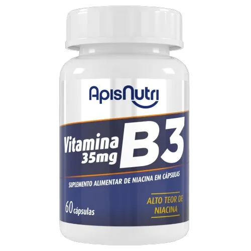 Suplemento de Vitamina B3 280mg 60 Cáps Imagem