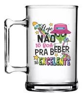 Caneca de Chopp em Acrílico Vários Temas a Sua Escolha - Praticidade e Estilo Para a Folia!   - Foto 5