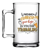 Caneca de Chopp Personalizadaem Acrílico Vários Temas a Sua Escolha - Praticidade e Estilo !   - Foto 6