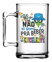 Caneca de Chopp Personalizadaem Acrílico Vários Temas a Sua Escolha - Praticidade e Estilo !   - Foto 12