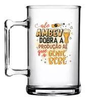 Caneca de Chopp Personalizadaem Acrílico Vários Temas a Sua Escolha - Praticidade e Estilo !   - Foto 16