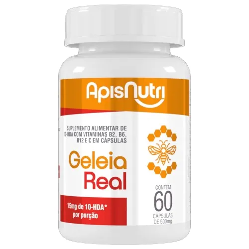 Geleia Real 500mg 60 cápsulas Imagem