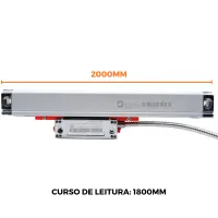 RÉGUA DIGITAL FRESA KA600 1800MM ESCALA LINEAR  - Foto 8