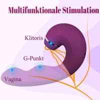 Estimulador Ponto G e Clitóris com Pulsação/Dedilhar/Tapping - ES072 - Foto 6