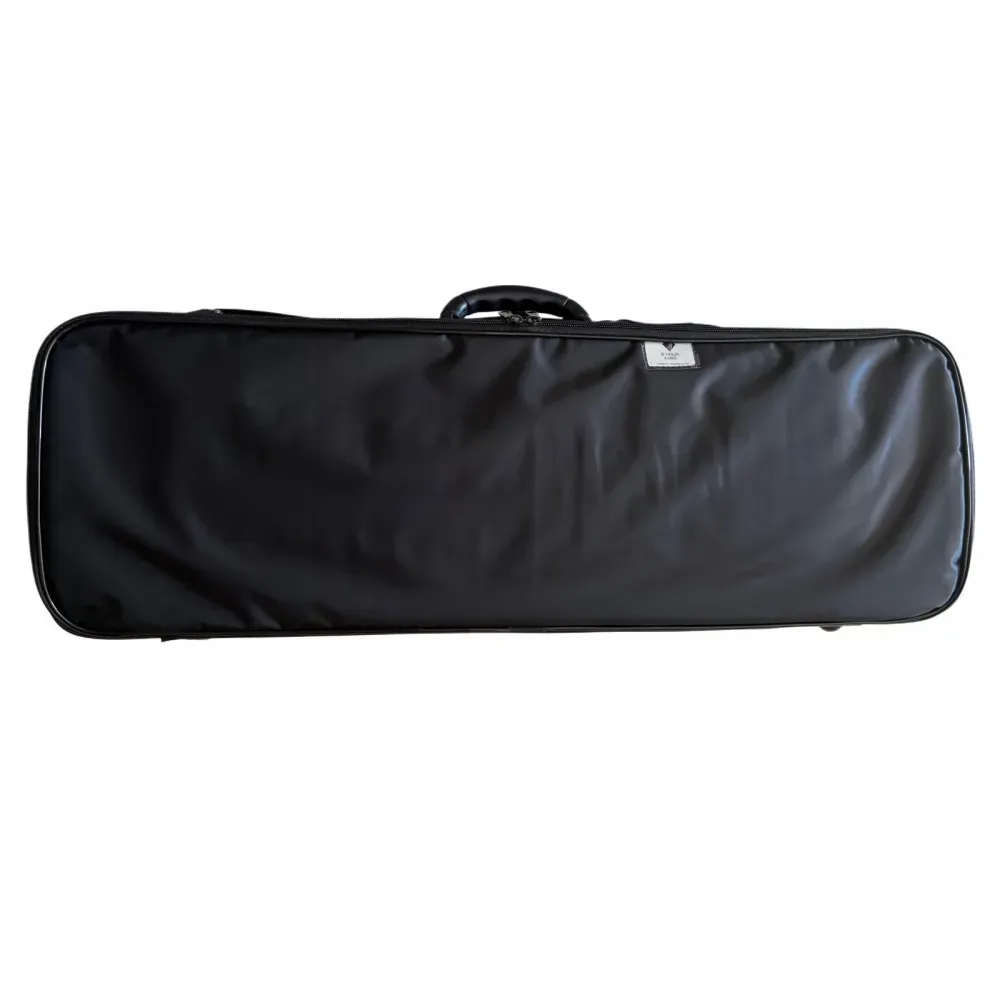 ESTOJO CASE VIOLINO RETANGULAR PRETO&VERDE D