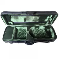 ESTOJO CASE VIOLINO RETANGULAR PRETO&VERDE D' VIOLIN  - Foto 10
