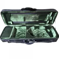 ESTOJO CASE VIOLINO RETANGULAR PRETO&VERDE D' VIOLIN  - Foto 2