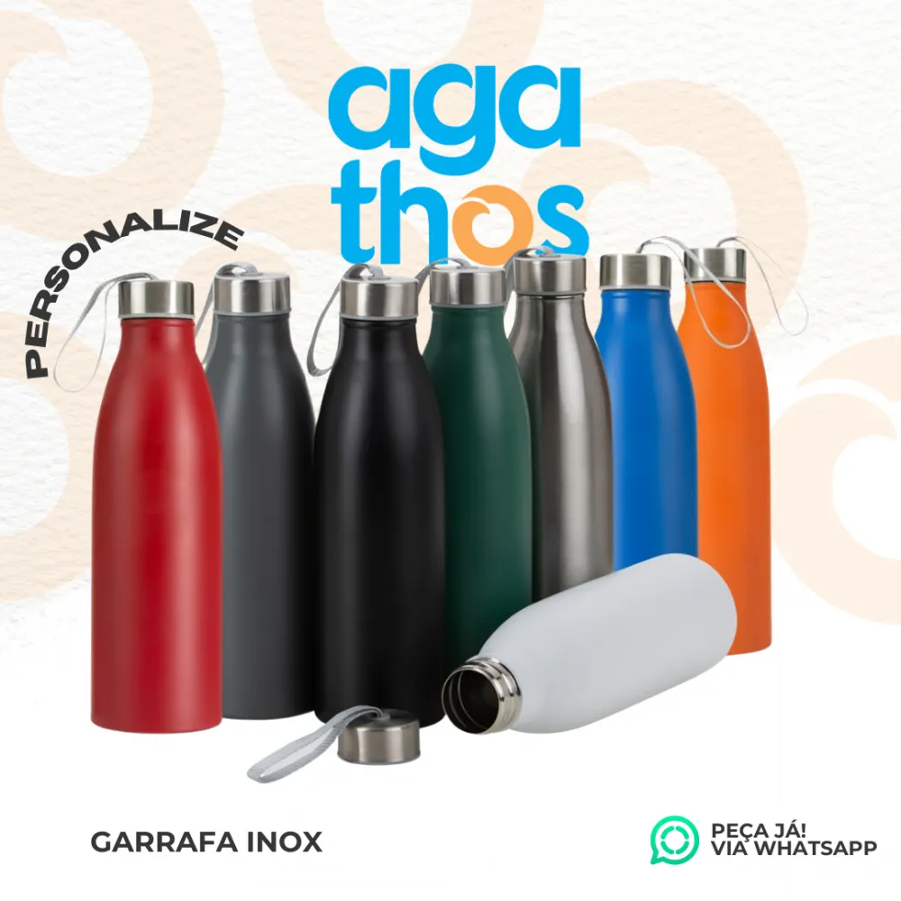 Garrafa Inox - Com alça Imagem