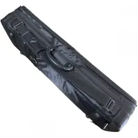 ESTOJO CASE VIOLINO RETANGULAR PRETO&ROXO D' VIOLIN  - Foto 3