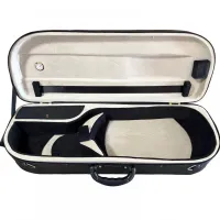 ESTOJO CASE VIOLA DE ARCO MEIA LUA CREME&PRETO  D'TARCIZ  - Foto 2