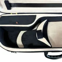 ESTOJO CASE VIOLA DE ARCO MEIA LUA CREME&PRETO  D'TARCIZ  - Foto 7