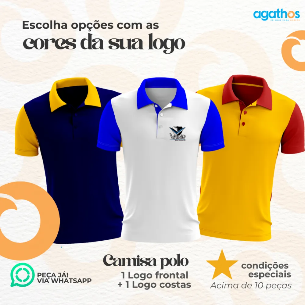 Uniforme Personalizado - Camiseta Polo Imagem
