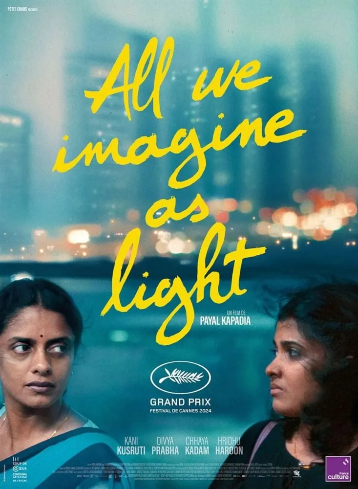 Tudo Que Imaginamos como Luz (2024) Payal Kapadia DVD - legendas em português