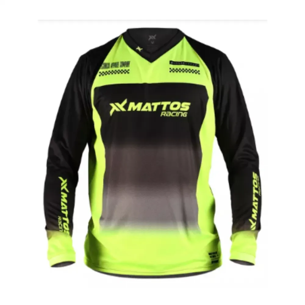 CAMISA CREATION VERDE/PRETA - MATTOS RACING