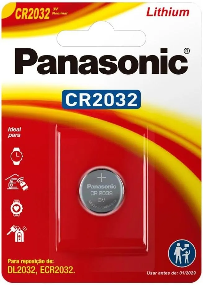 Bateria Panasonic 3V CR2032