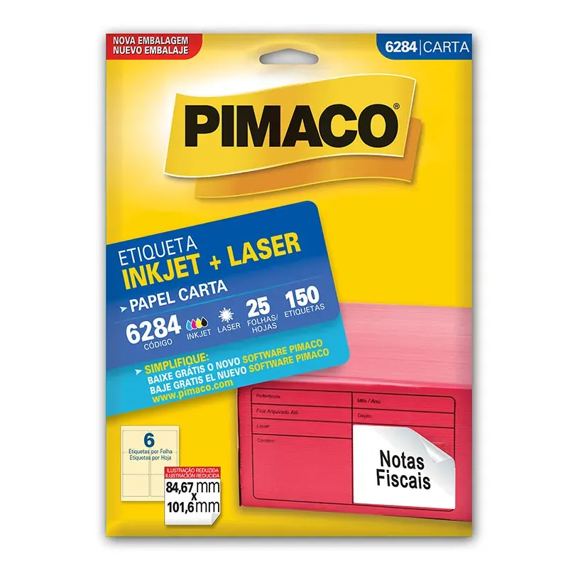 Etiqueta Pimaco 6284 c/25