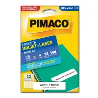 Etiqueta Pimaco A5 Q2372 c/12