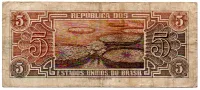 C111 - 5 Cruzeiros - Série 055 - Índio - Data: 1961 - BC - Foto 2