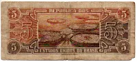 C111 - 5 Cruzeiros - Série 055 - Índio - Data: 1961 - UTG - Foto 2