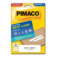 Etiqueta Pimaco A5 Q35105 c/12