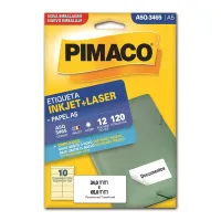Etiqueta Pimaco A5 Q3465 c/12