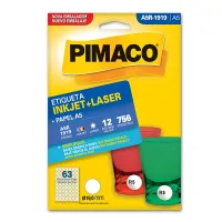 Etiqueta Pimaco A5 R1919 c/12