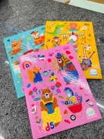 Caderno brochura 1/4 pauta verde 