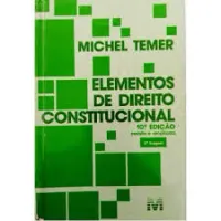 ELEMENTOS DE DIREITO CONSTITUCIONAL (PRODUTO USADO - MUITO BOM)