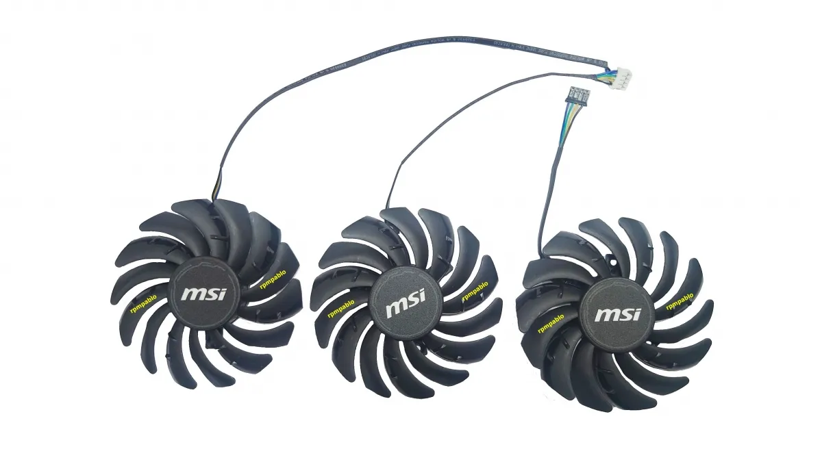 Triple Fan Cooler Placa De Video Msi Ventus 3x Plus 3070ti 