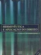 HERMENEUTICA E APLICACAO DO DIREITO (PRODUTO USADO - MUITO BOM)