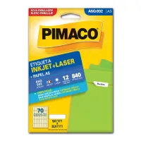 Etiqueta Pimaco A5 Q932 c/12