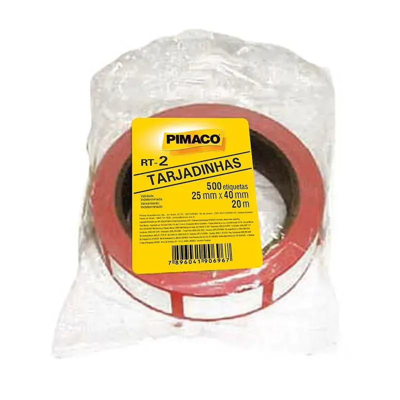 Etiqueta Pimaco Tarjada RT2 20 Metros