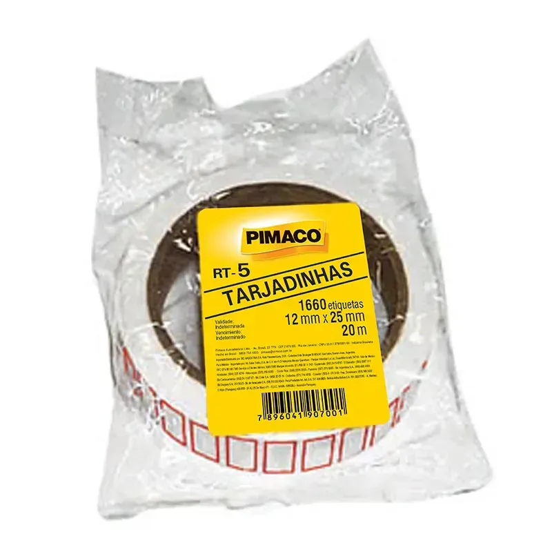 Etiqueta Pimaco Tarjada RT5 20 Metros