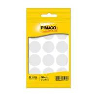 Etiqueta Pimaco TP 25 Transparente c/5