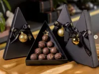 Cx. 10 bombons Triângulo - C/ Berço - Tampa e Fundo Cartonagem - Foto 6