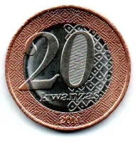 Angola - 2014 - 20 Kwanzas - Sob/Fc