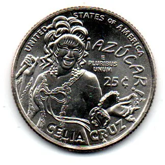 Estados Unidos - 2024P - Celia Cruz - American Woman Quarter - Sob/Fc