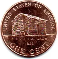 Estados Unidos - 2009 - 1 Cent - Comemorativa Lincoln Bicentenial - (Early childhood in Kentucky) - Sob/Fc