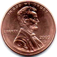 Estados Unidos - 2009D - 1 Cent - Comemorativa Lincoln Bicentenial - (Presidency in Washington, DC) - FC - Foto 2