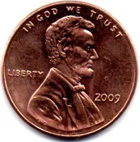 Estados Unidos - 2009 - 1 Cent - Comemorativa Lincoln Bicentenial - (Formative years in Indiana) - Sob/FC - Foto 2