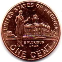 Estados Unidos - 2009D - 1 Cent - Comemorativa Lincoln Bicentenial - (Professional life in Illinois) - Sob/FC